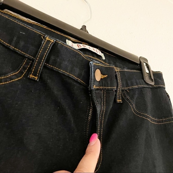 J. Brand Midrise Super Skinny Jeans Leggings In Starless Dark Wash 30 - Picture 5 of 13